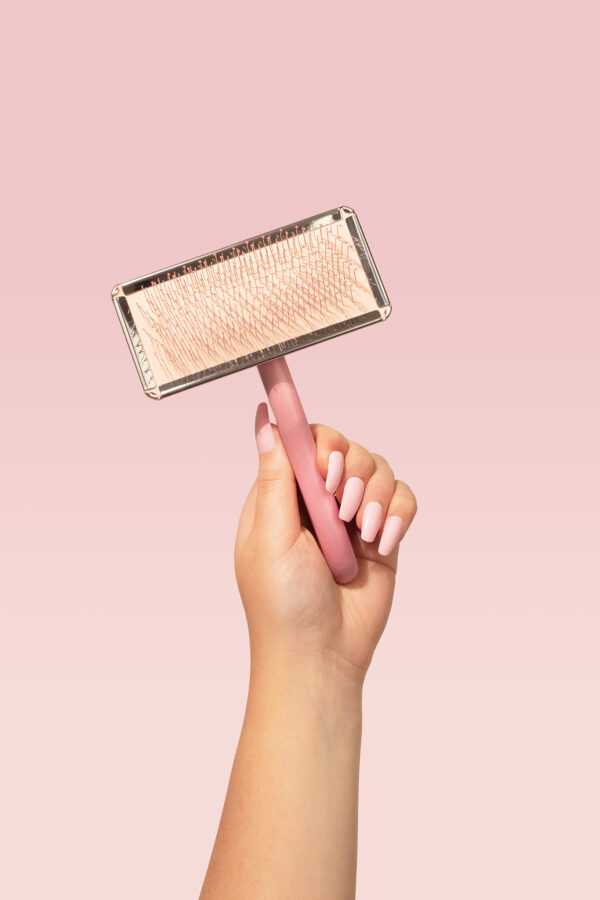 Pink Dog Slicker Brush